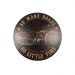 Placa Decorativa Redonda MDF 35x35cm Retro Vintage Many Road