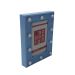 Porta Retrato Decorativo  Camarim Plástico Cor Azul 20x12x4
