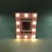 Porta Retrato Decorativo  Camarim Plástico Cor Rosa 20x12x4