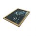 Quadro Decorativa Quarto 30Cm Sala Carro Fusca Madeira Preto