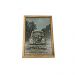 Quadro Decorativa Quarto Sala 20x30 Carro Fusca Trilho Trem