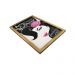 Quadro Decorativa Quarto Sala Amy Winehouse Madeira Preto