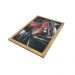 Quadro Decorativa Quarto Sala Carro 20x30Cm Madeira Vermelho