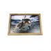 Quadro Decorativa Quarto Sala Carro Fusca 20x30Cm Madeira