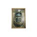 Quadro Decorativa Quarto Sala Carro Fusca Enferrujado Bege