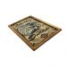 Quadro Decorativa Quarto Sala Harley Davidson Madeira Bege