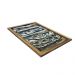 Quadro Decorativa Quarto Sala Kombi 20x30Cm Madeira Cinza
