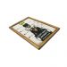 Quadro Decorativa Quarto Sala Pateta Preso 20x30Cm Madeira