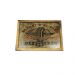 Quadro Decorativa Quarto Sala Route 66 Racing Madeira Bege