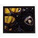 Quadro Decorativo Metal Roda Lamborghini Cor Preto 40x50x2cm