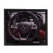 Quadro Decorativo Metal Volante Mercedes Cor Preto 40x50x2cm