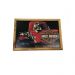 Quadro Madeira Mdf 20X30 C/ Moldura e Acab. Caminhao Dog