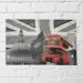 Quadro Onibus Uk Decorativo Sala Escritorio Tela Tecido Lona