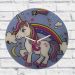 Relógio Parede Sala Decorativo Personalizado Unicórneo 30X30