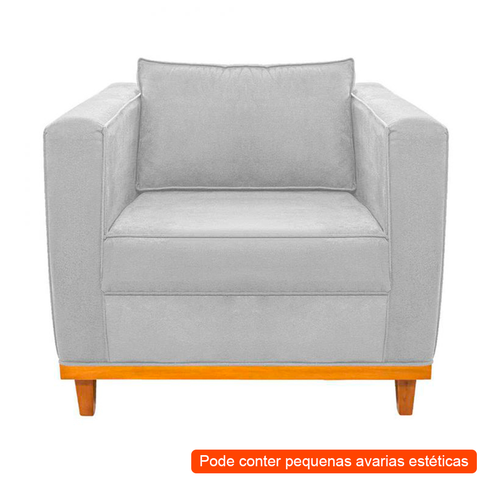 [OUTLET] Poltrona Noruega Branca