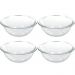 Conjunto 4 Tigelas de Vidro 1,5L Potes Redondos Marinex Plus