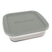 Conjunto Assadeiras De Vidro Marinex  Com Tampa 02 Peças