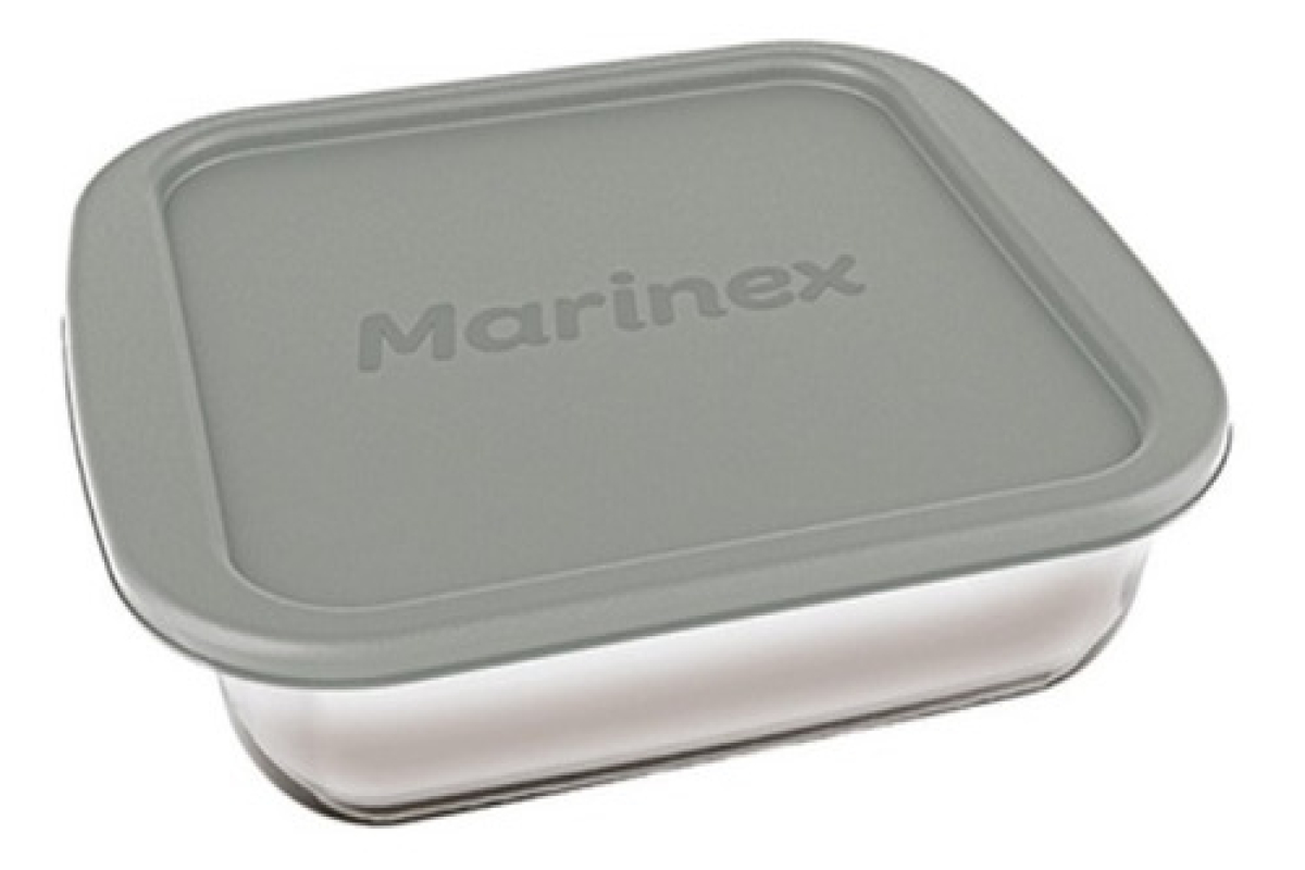 Conjunto Assadeiras De Vidro Marinex  Com Tampa 02 Peças