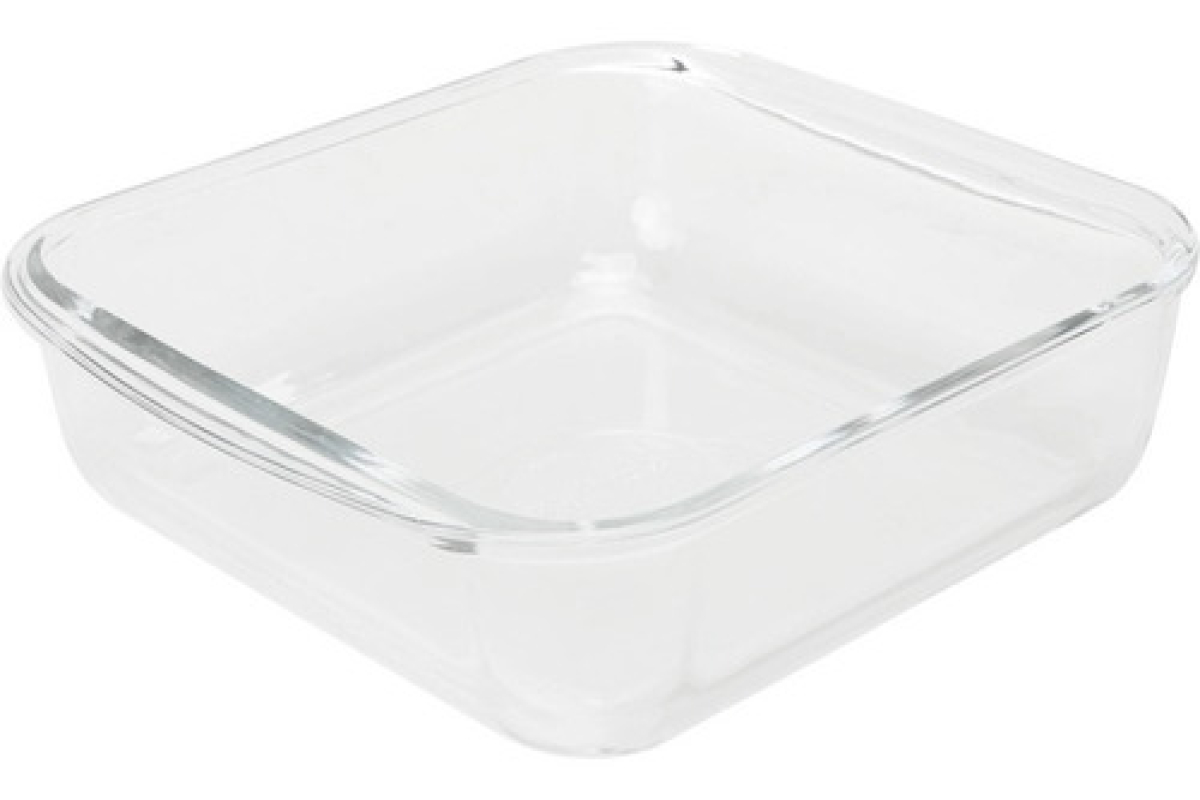Conjunto Assadeiras De Vidro Marinex  Com Tampa 02 Peças