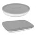 Conjunto De Assadeiras Marinex Com Tampa 2 Peças