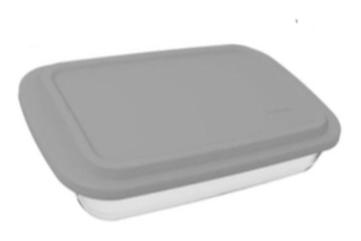 Conjunto De Assadeiras Marinex Com Tampa 2 Peças
