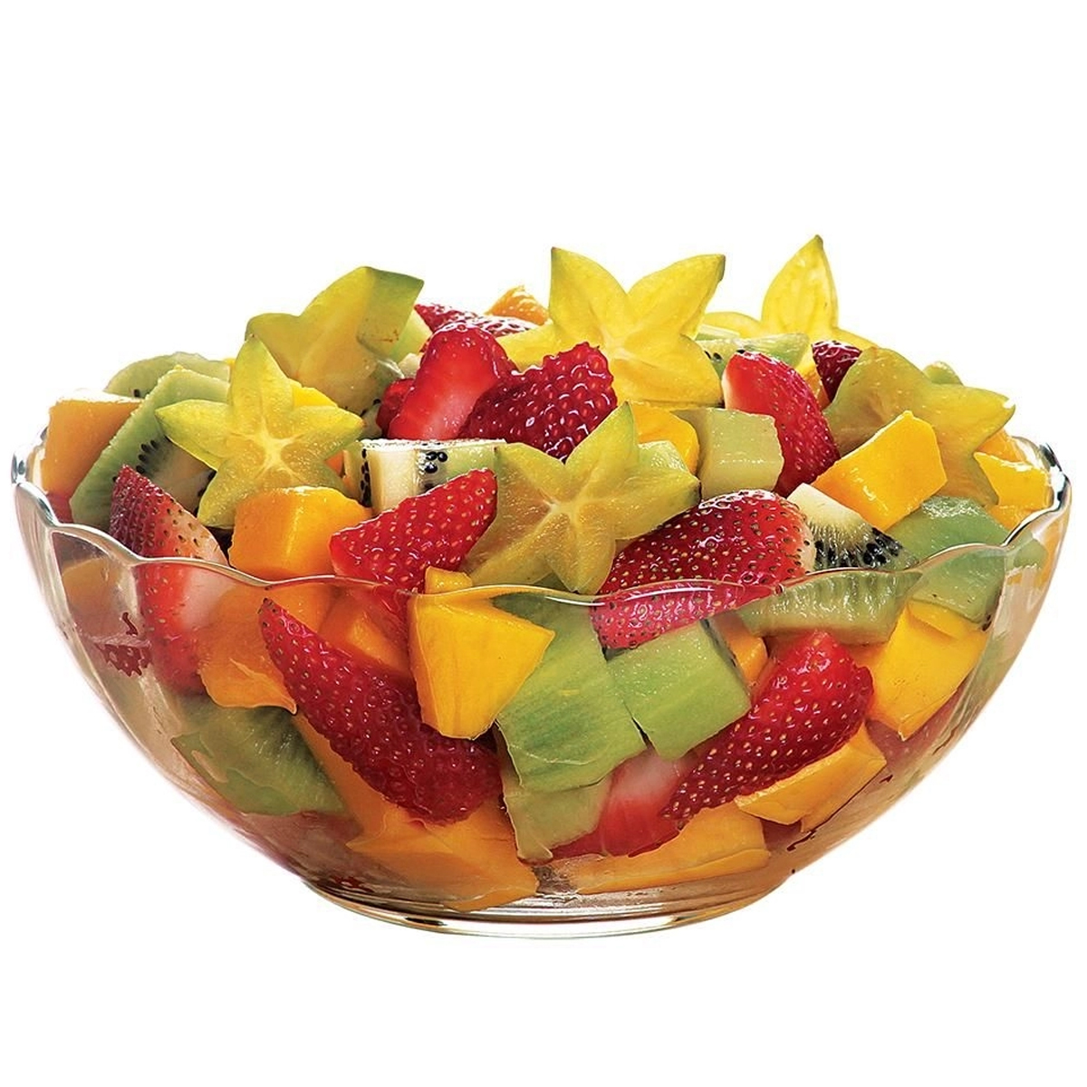 Conjunto De Tigelas Redondas Marinex Bella 3 Peças Bowls De Vidro 1 Litro
