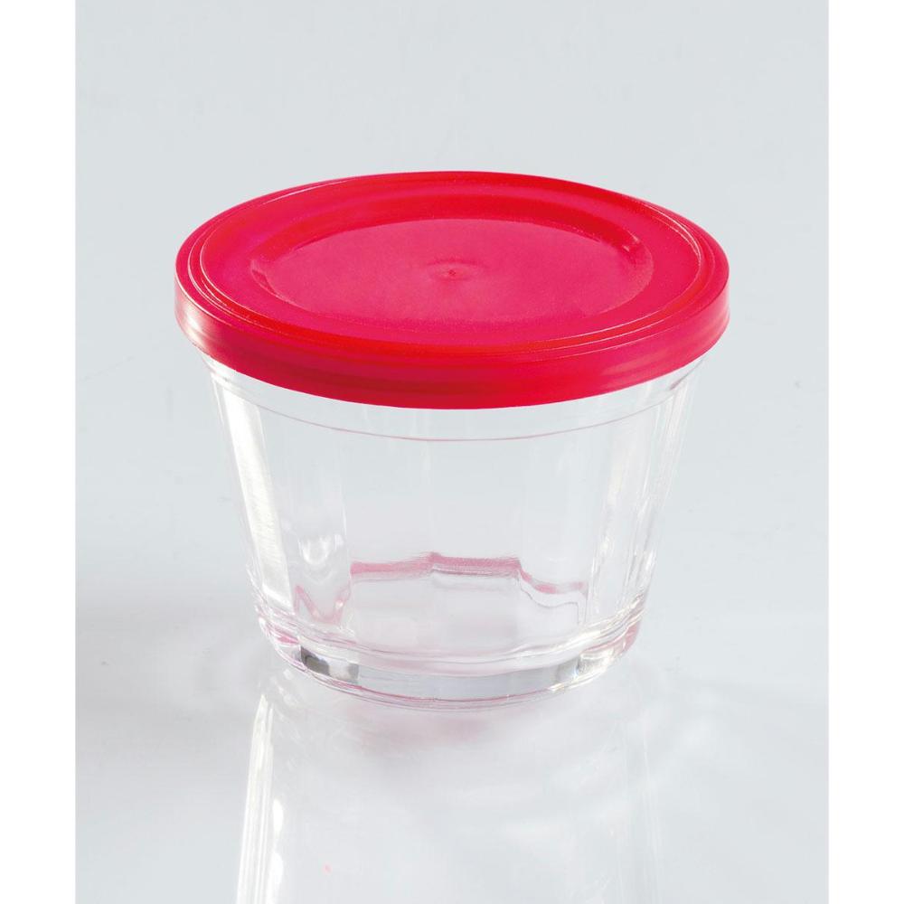 Kit 12 Potes Americanos Tigelas Pequenas de Vidro 150ml Mari