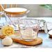 Kit 4 Jarras Medidoras de Vidro Marinex 500ml com Bico e Alça Restaurante Padaria