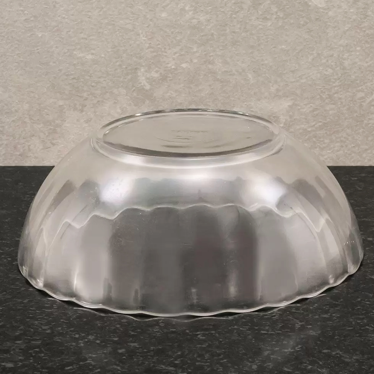 Tigela Saladeira Redonda Grande 3 Litros Tigela Bowl De Vidro Bella Marinex