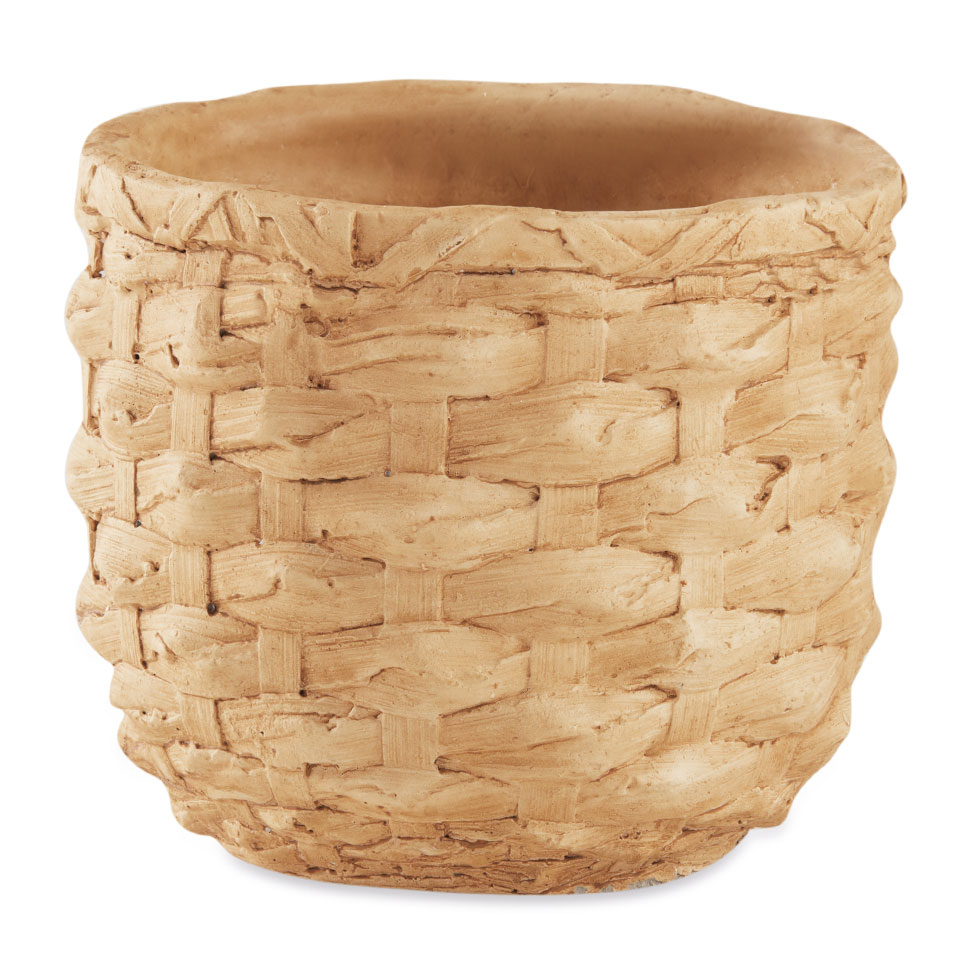 Cachepot Mart Bege 12 cm