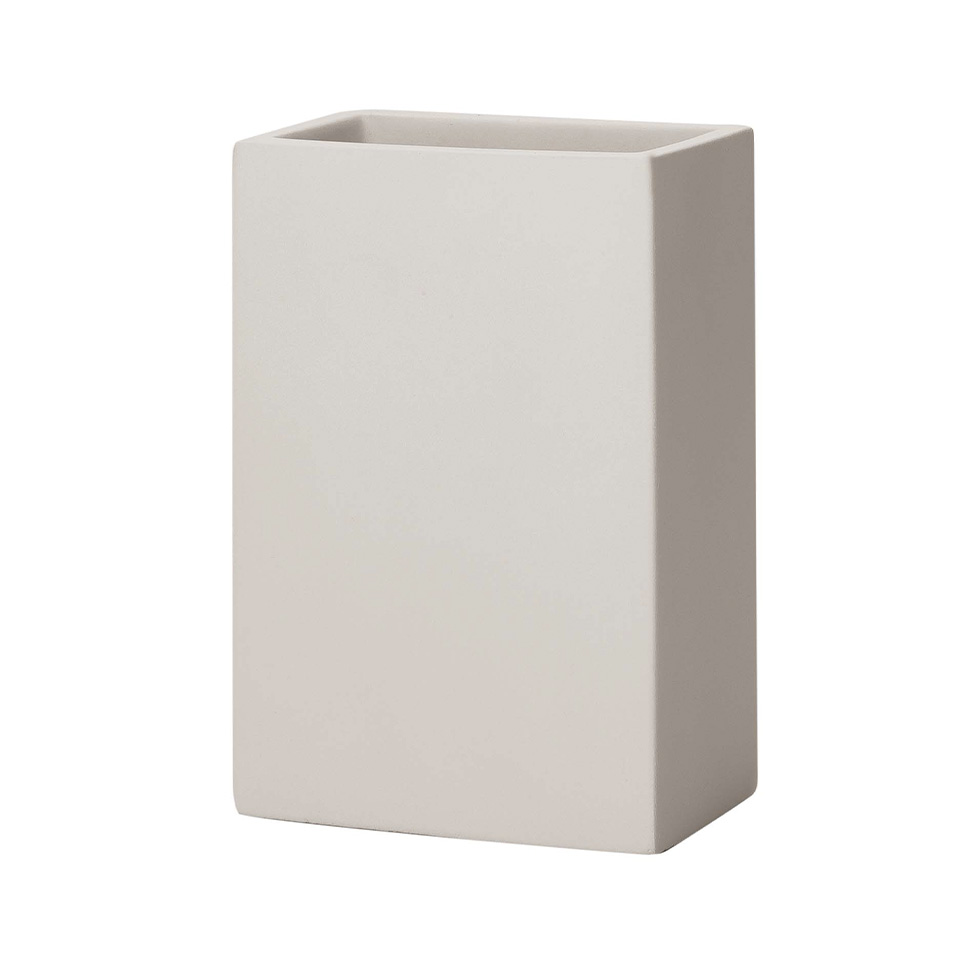 Cachepot Square Cinza