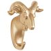 Gancho de Parede Carneiro Dourado