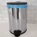 Lixeira Com Pedal 12 L De Aço Inox Com Balde Interno Removível Martinazzo