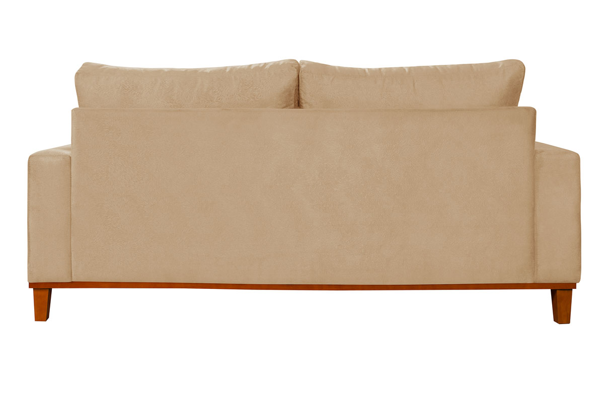 Sofá Living Istambul Em Suede Essencial Estofados