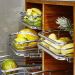 Gaveta Fruteira Aramada Deslizante Aço Inox Corrediça 470mm Cozinha Frutas Masutti