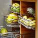 Gaveta Fruteira Deslizante Inox Masutti Aramada 67x47x13cm Cozinha Multiuso