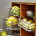 Gaveta Multiuso Masutti Fruteira Aramada Deslizante Inox 77x47x13cm Cozinha