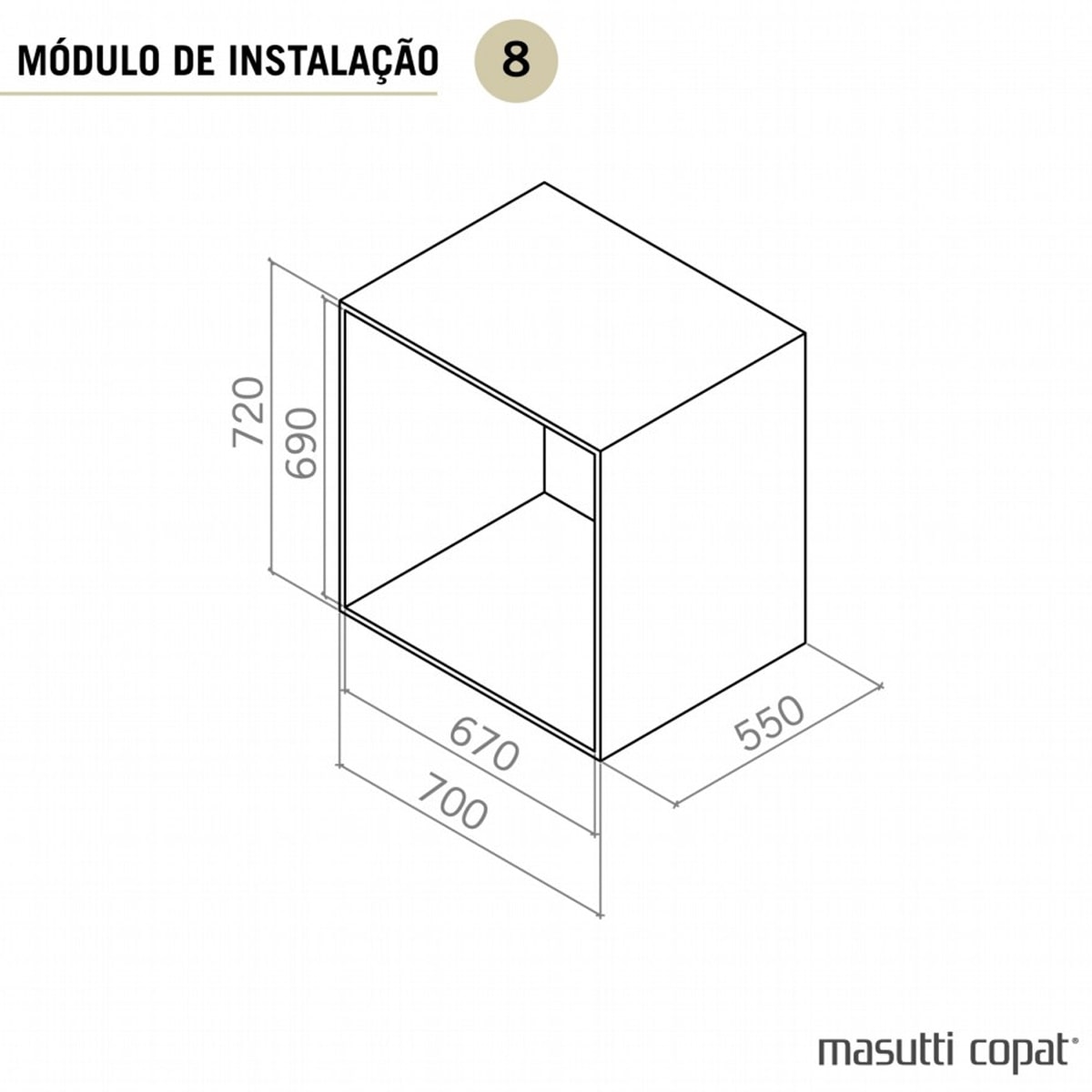 Gaveta Paneleiro 670mm Multiuso Fruteira Aramada Deslizante Corrediça Cozinha Cromada