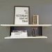 Kit 2 Mãos Francesas Pretas Suportes para Prateleiras MDF 1,
