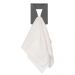 Kit 2 Pendurador de Toalha Cinza Porta Pano de Prato Suporte para Cozinha ou Banheiro Organize Masutti