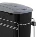 Lixeira 15L Preta com Tampa Click Deslizante de Embutir no Armário para Cozinha Masutti
