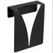 Pendurador Toalha Preto Porta Pano Prato Suporte Cozinha Banheiro Organize Masutti