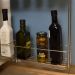 Porta Condimentos Aço Inox Aramado Deslizante Garrafas Tempe