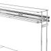 Porta Condimentos Aço Inox Aramado Deslizante Garrafas Tempe