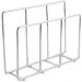 Suporte para Tábuas de Carne Corte Organizador Aramado para Cozinha Cromado Masutti