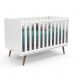 Berço Retro Branco Soft/Eco Wood - Matic Móveis