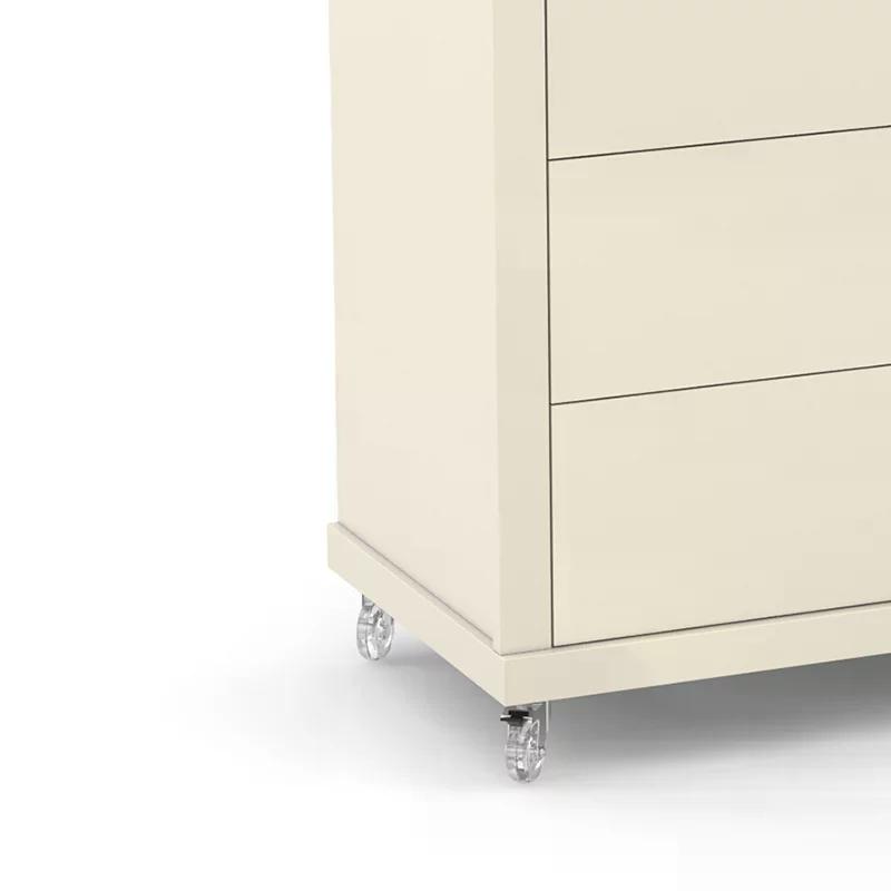 Cômoda Infantil Tutto New 4 Gavetas Off White - Matic Móveis
