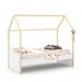 Cama Infantil Kids Liv Branco Soft/Natural com Colchão Supreme D33 - Matic Móveis