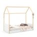 Cama Infantil Kids Liv Branco Soft/Natural com Colchão Supreme D33 - Matic Móveis