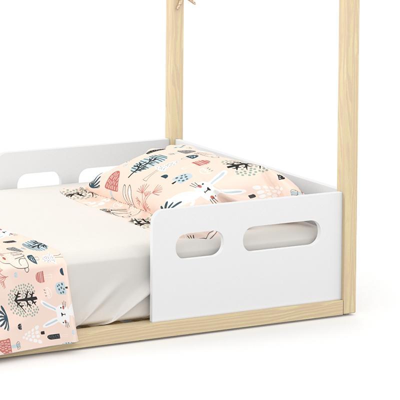 Cama Montessoriana Liv Branco Soft/Natural - Matic Móveis